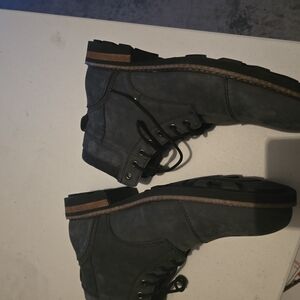 Northwest‎ Territory Black Ankle Boots with Suede Finish